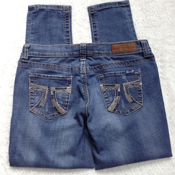 Seven7 Skinny Easy Fit Jeans - Picture 2 of 10